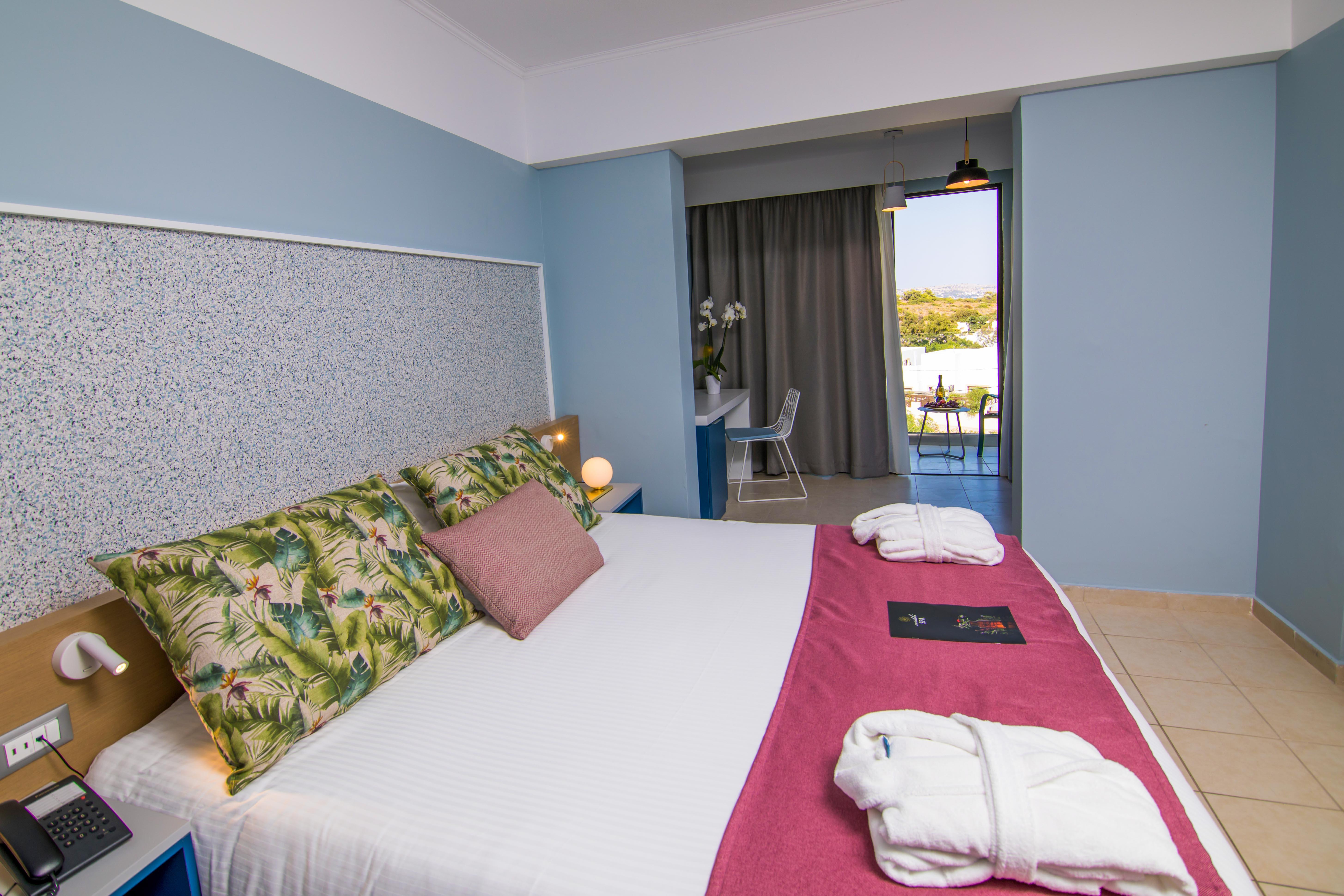 Lindos Breeze Beach Hotel Kiotari Bagian luar foto