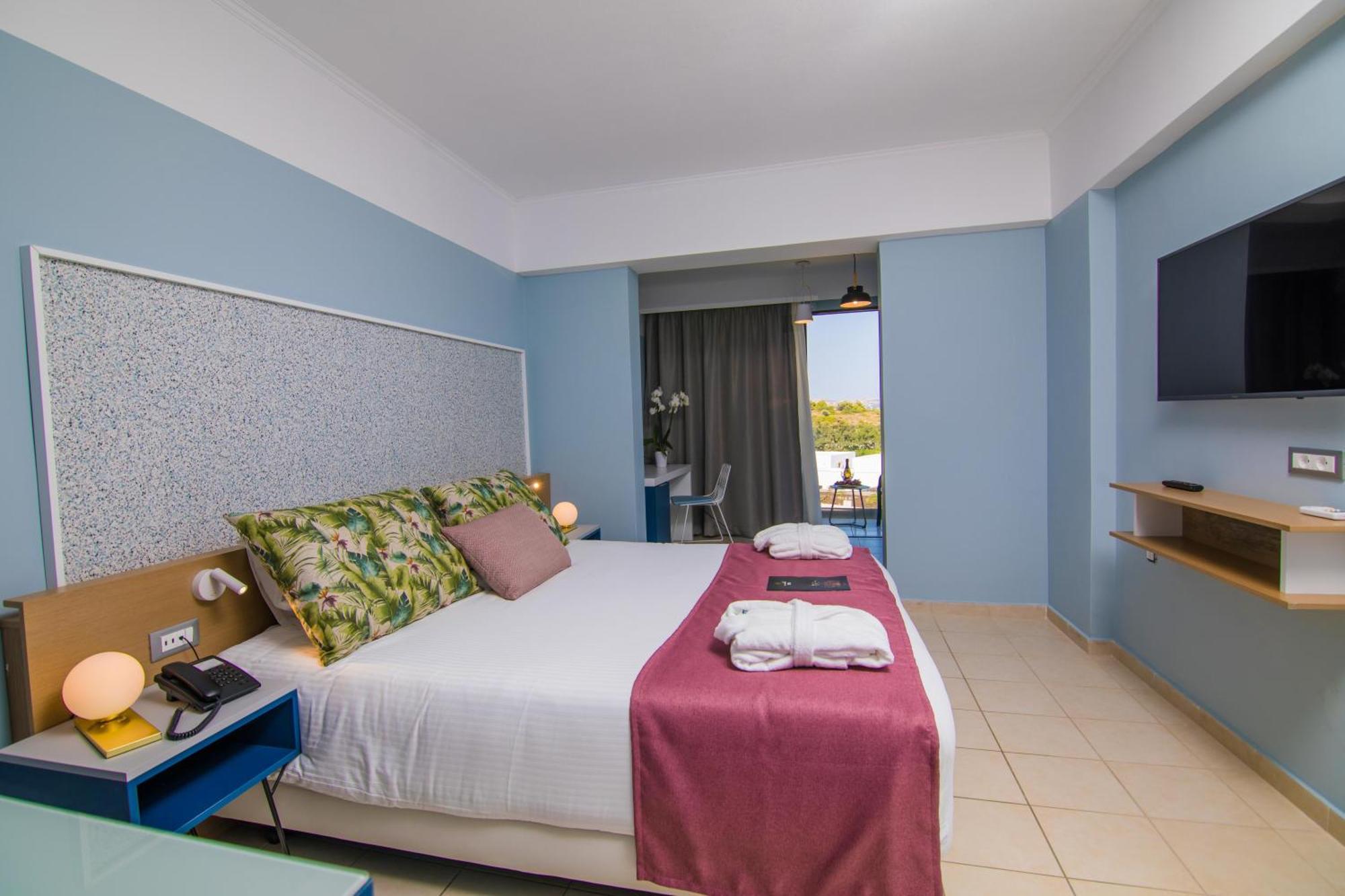 Lindos Breeze Beach Hotel Kiotari Bagian luar foto