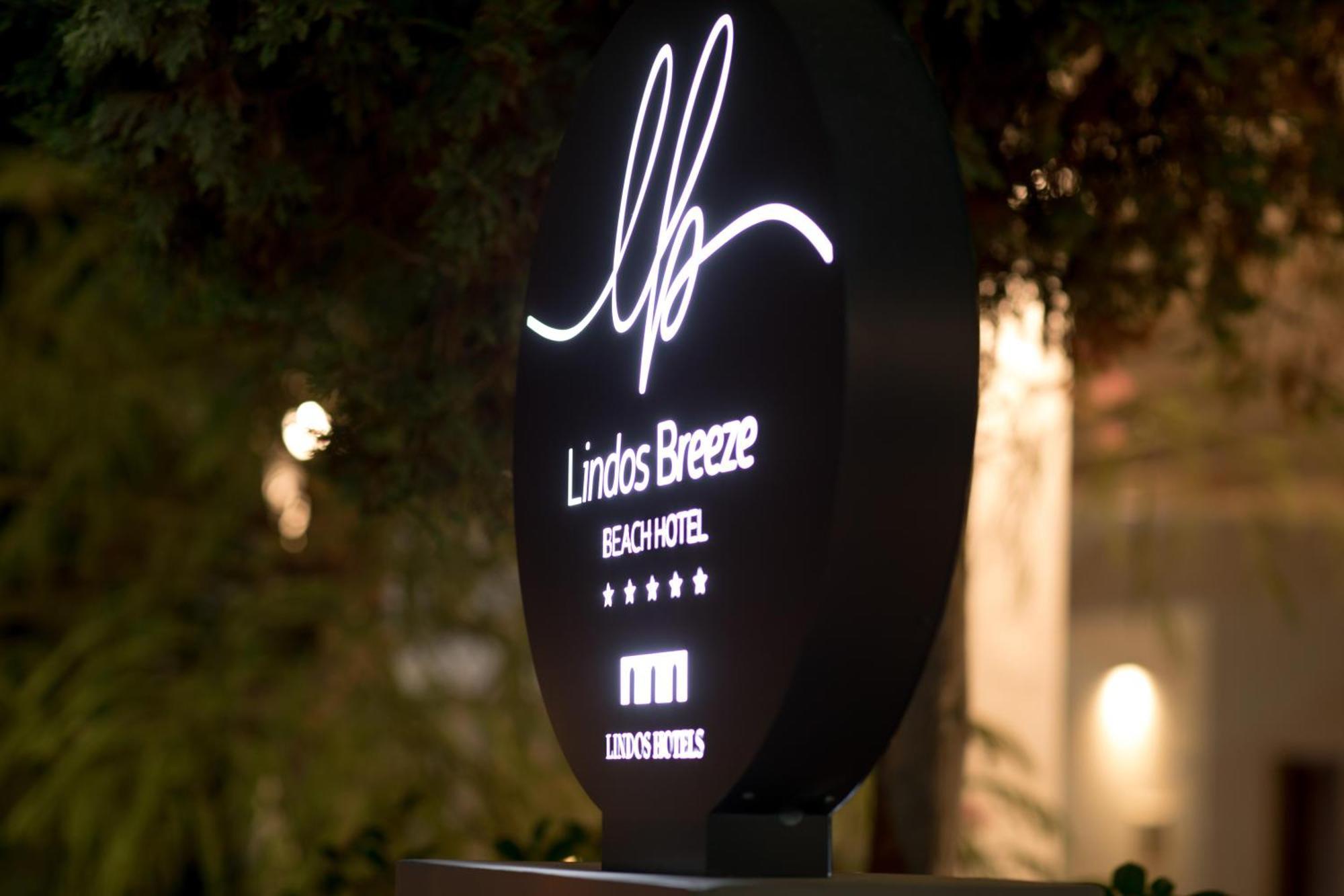 Lindos Breeze Beach Hotel Kiotari Bagian luar foto