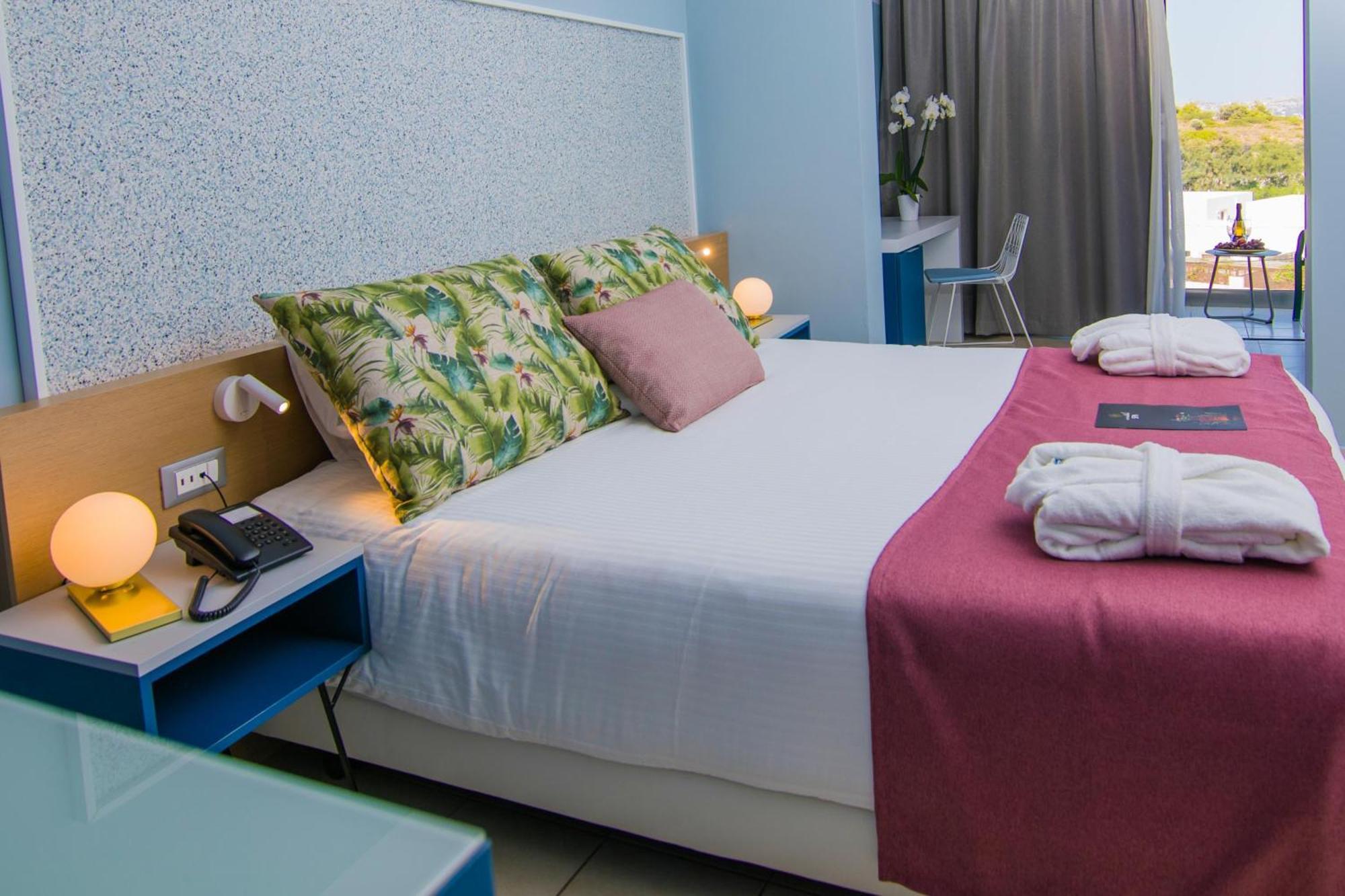 Lindos Breeze Beach Hotel Kiotari Bagian luar foto