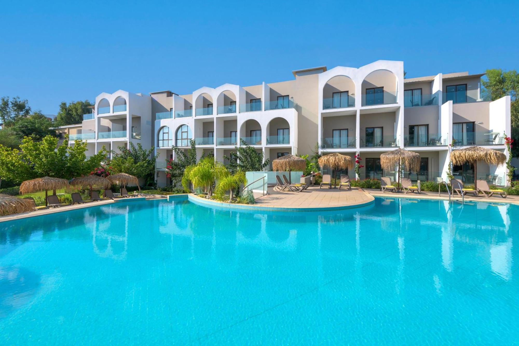 Lindos Breeze Beach Hotel Kiotari Bagian luar foto