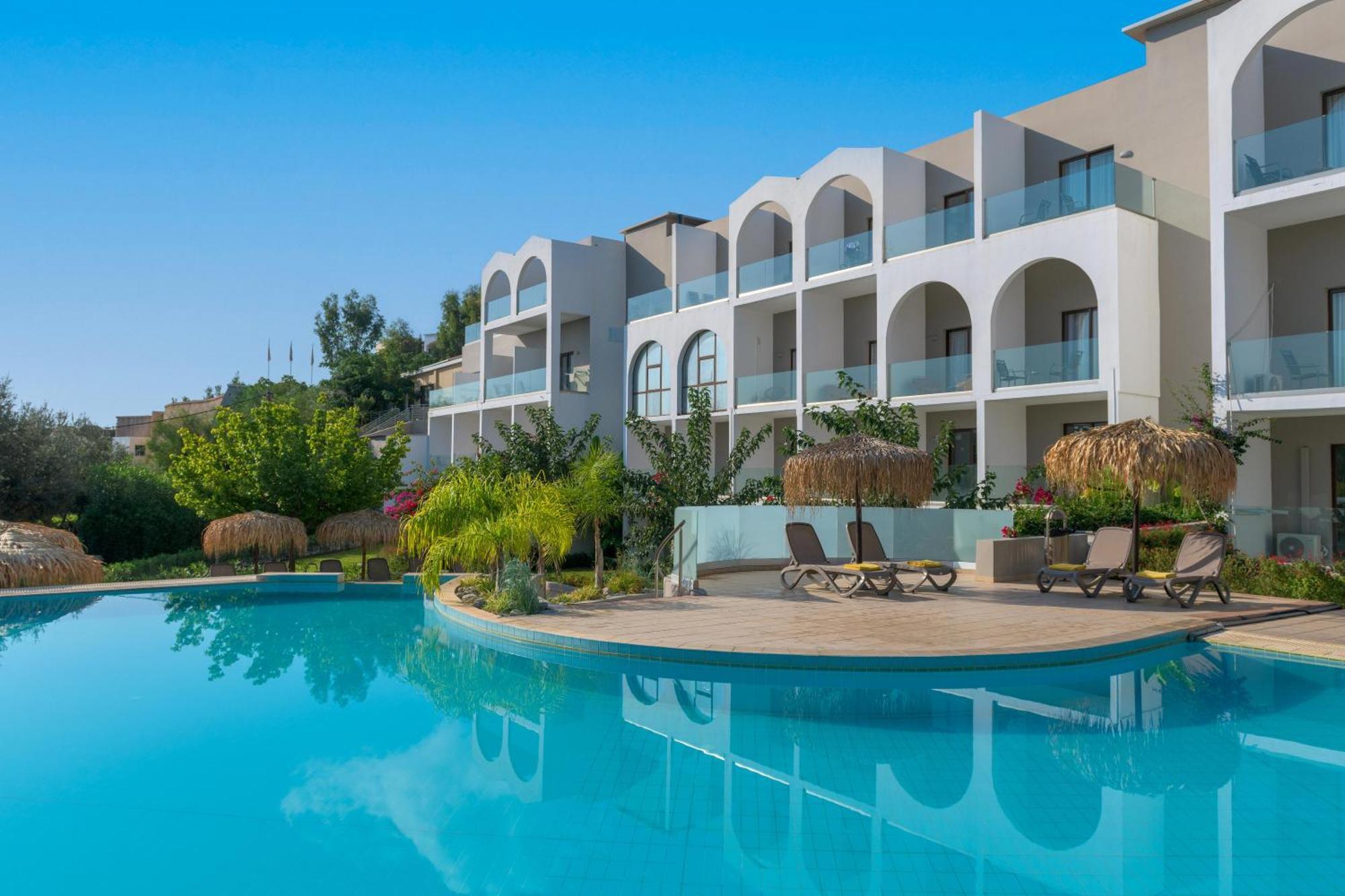 Lindos Breeze Beach Hotel Kiotari Bagian luar foto